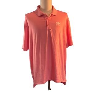 NWOT ADIDAS Golf Climalite Polo Shirt "Boca Woods Country Club" Embroidery XL